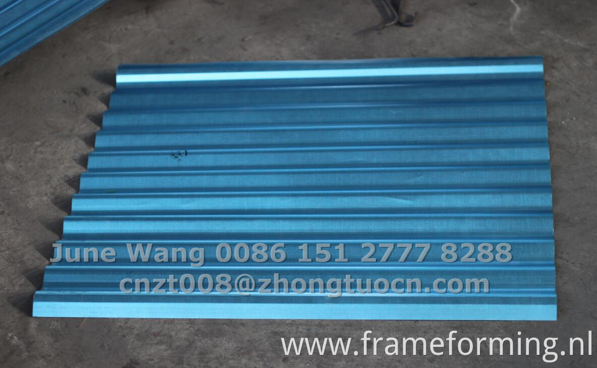 G550 corrugated sheet-